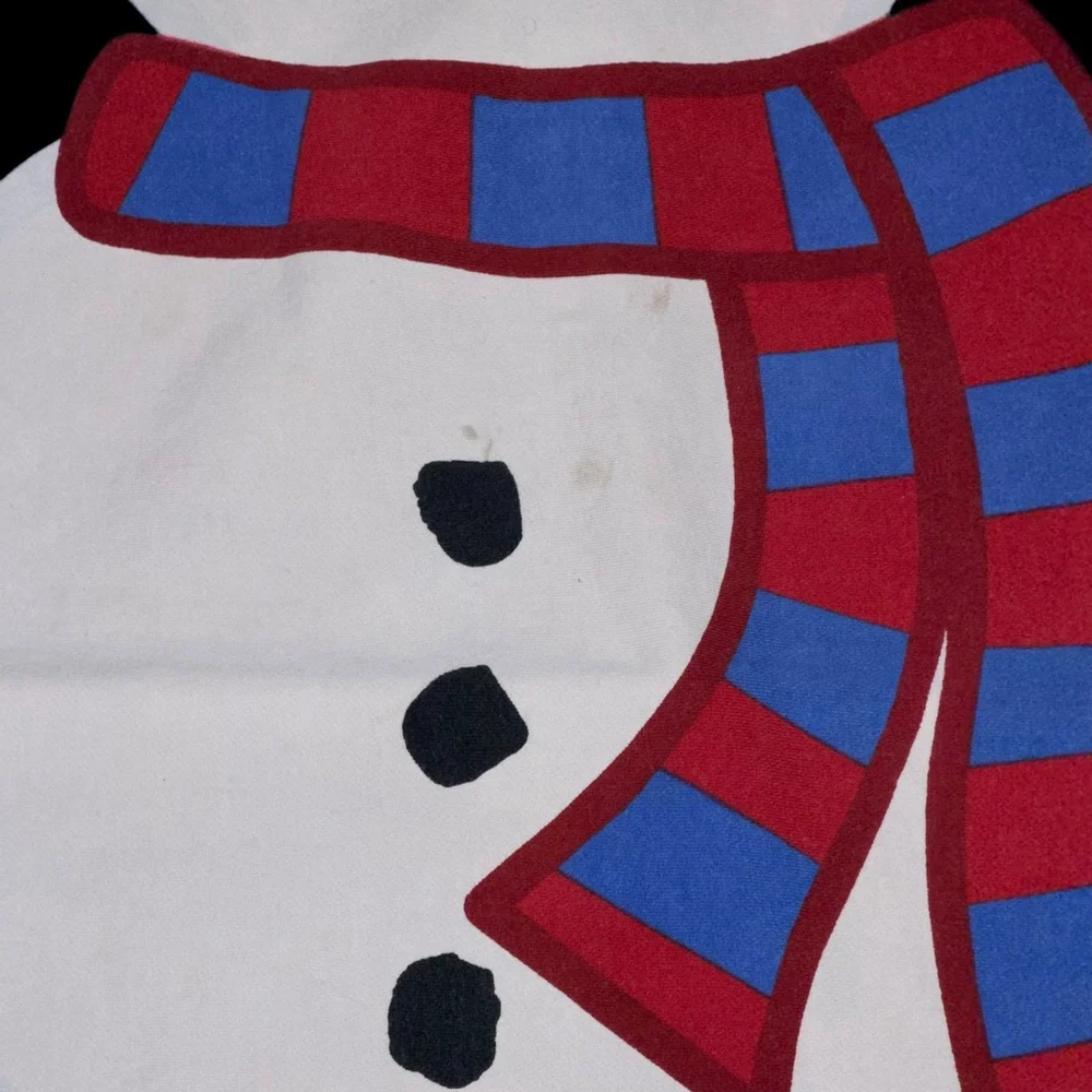 Walt Disney World Disneyland Resort Mickey Mouse Snowman ThrowBlanket 48x54 READ